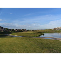 A view of the links-style course at Houston National Golf Club.