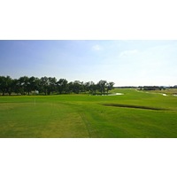 Vaaler Creek Golf Club's 16th hole is a 515-yard par 5 from the championship tees. 