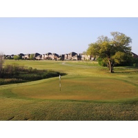 The 507-yard sixth is one of two good risk-reward par 5s at The Golf Club at Champions Circle in Fort Worth.