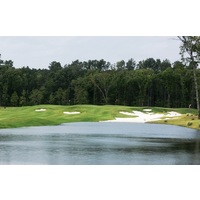 Playing as long as 305 yards, architect Chet Williams says the fourth hole on Whispering Pines' Needler Course isn't a par 3, but a drivable par 4.