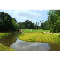 The pond is natural on The Needler Course's ninth hole, architect Chet Williams' favorite on the course.