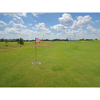 The first part of the golf course at Mansfield National also hosts FootGolf.