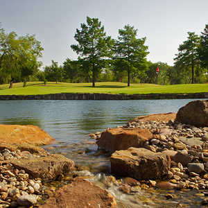 Red Nine at Prairie Lakes Golf Course in Grand Prairie