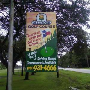 Melrose GC: Sign