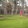 A view of hole #5 at The Playgrounds from Bluejack National.