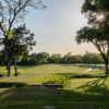 View from a tee at Riverside Golf Course.