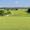 A sunny day view from Irving Golf Club.