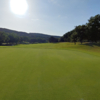 A view of a green at Cedar Creek Golf Course.