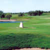 A view of a hole at Quicksand Golf Course.