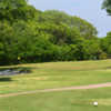A view of a hole at Tenison Park Golf Club.
