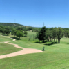 A view of a tee at Scott Schreiner Golf Club.