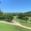 A sunny day view from Scott Schreiner Golf Club.