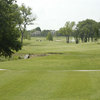 A view of the 1st fairway at course Two at Sherrill Park Municipal Golf Course