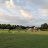 A view from the driving range at Atascocita Golf Club.