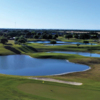 Alsatian Golf Club: Aerial view from behind 3rd green
