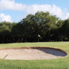 A sunny day view of a hole at Rockport Country Club.