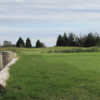 A view of a green at Yoakum County Golf Club.