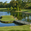 View of the 15th hole at The Golf Club at Margaritaville Lake Resort.