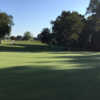 A view of a green at Waxahachie Golf Club.