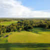 View of the 18th hole at ShadowGlen Golf Club.