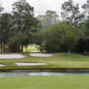 View of the 6th green at Tour 18 Houston.