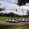 A view from Fannin Oaks Golf Course & Event Center.