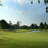View of a green at Hermann Park Golf Course.