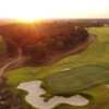 Aerial view of the 12th green from The Covey at Big Easy Ranch.