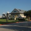 A view of the clubhouse at Cedar Crest Golf Course