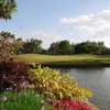 A view over the water of green at Brae Burn Country Club
