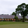 A view of the clubhouse at Champions Golf Club