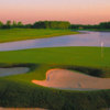 A view of green with water coming into play (courtesy of Houstonian Golf & Country Club)