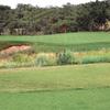 A view of the 14th green at Quicksand Golf Course