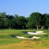 A view of green protected by bunkers (Courtesy of Wichita Falls Country Club)