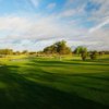 A view of the 6th green at Ranchland Hills Golf Club