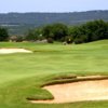 A view of hole #4 protected by bunkers at Palmer Lakeside Course from Barton Creek Resort