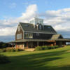 A view of the clubhouse at Prairie Oaks Ranch