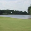 A view of hole #1 at Webb Hill Country Club