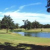 A view of a fairway at Tri-County Golf Club