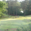 A view from the highest point on the course, tee #15 at Birmingham Forest Golf Club