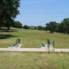 A view of the driving range at Twisted Oaks Golf Club