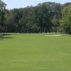 A view of a fairway at Pecan Hollow Golf Course