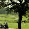 Avery Ranch GC: Bunkers on No. 12