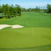 A view of green #13 at Tournament Course from Golf Club of Houston