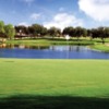 A view of a hole with water coming into play at Plantation Resort Golf Club