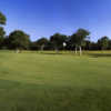 A view of a green at Tangle Oaks Golf Club