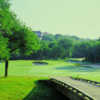 A view over a bridge at Twin Creeks Country Club