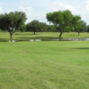 A view from fairway #7 at Goliad Golf Club