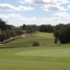 Looking back from a green at John Pitman Golf Club