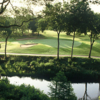 A view over the water from Onion Creek Club